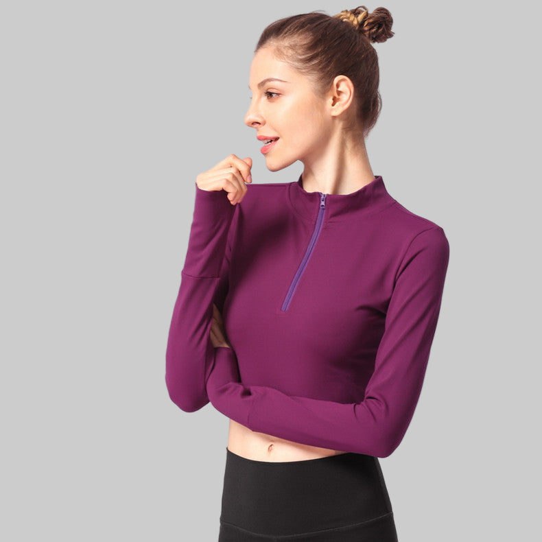 Women’s Long Sleeve Yoga Crop Top