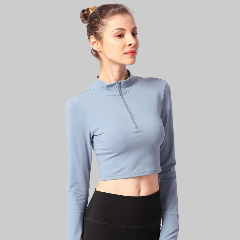 Women’s Long Sleeve Yoga Crop Top