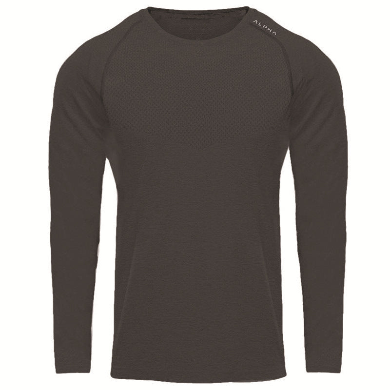 Breathable  long sleeve mesh t-shirt