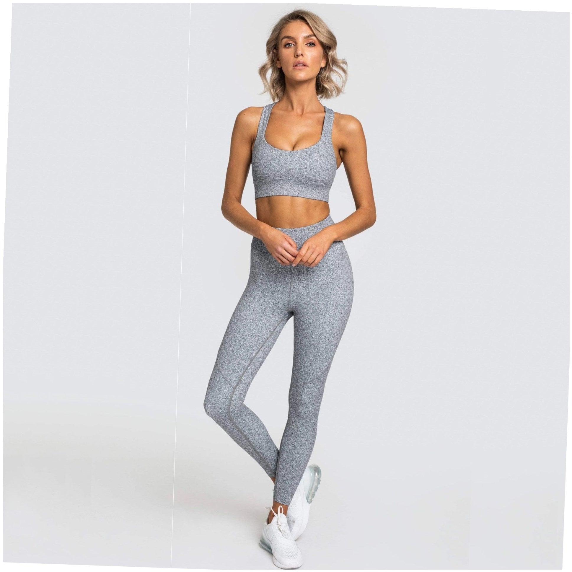 Seamless Yoga Flex Set – Bra & Leggings