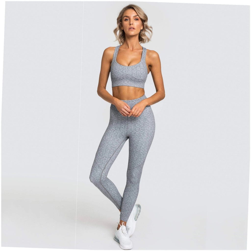 Seamless Yoga Flex Set – Bra & Leggings